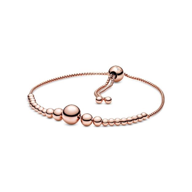 Picture of String of Beads Slider Bracelet